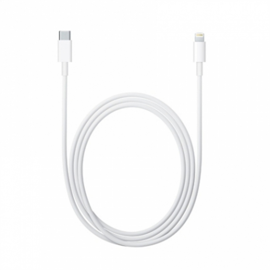 Cable Apple Lightning Male - USB Type C Male 2m White (MKQ42ZM/A)