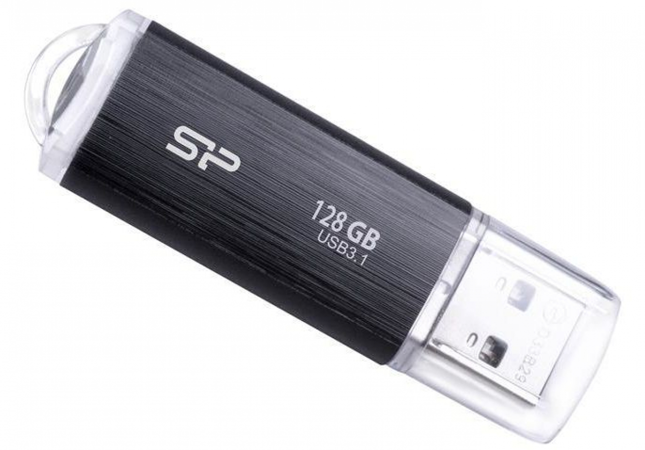 SiliconPower Blaze B02 128GB Black (SP128GBUF3B02V1K)