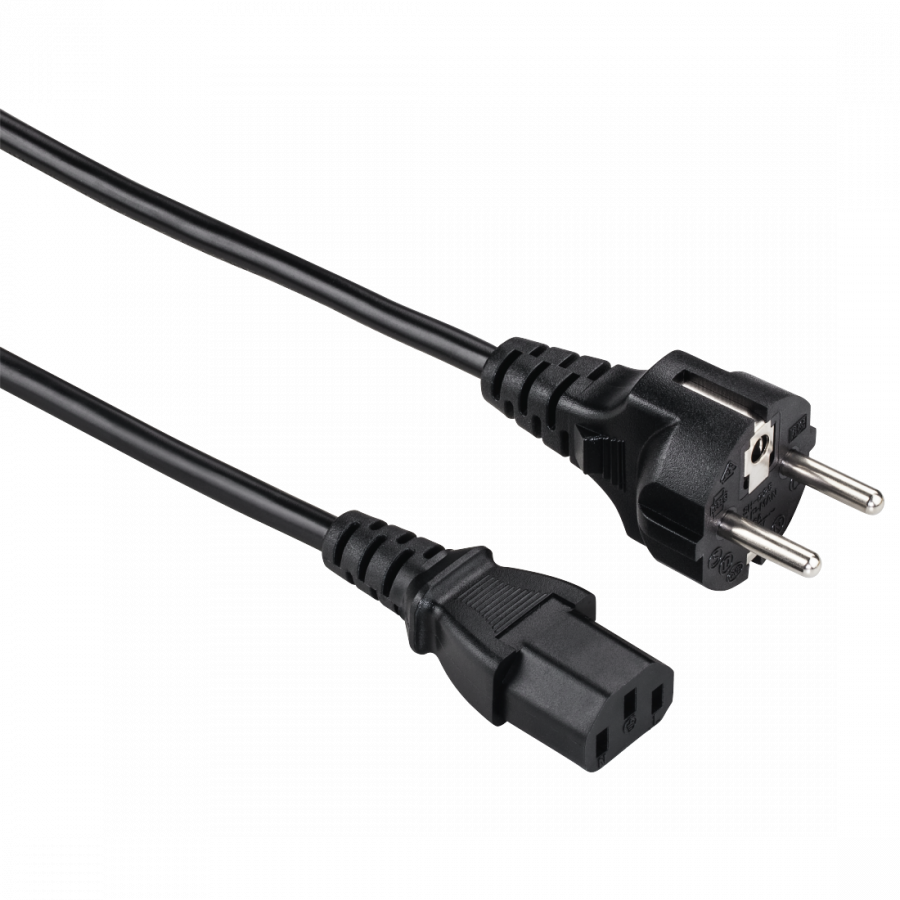 Hama Power Cord 1.5m Black (44219H)