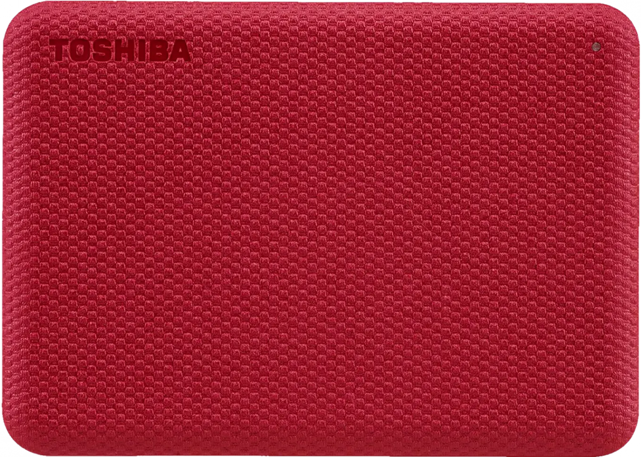 Ārējais cietais disks Toshiba Canvio Advance 4TB Red (HDTCA40ER3CA)