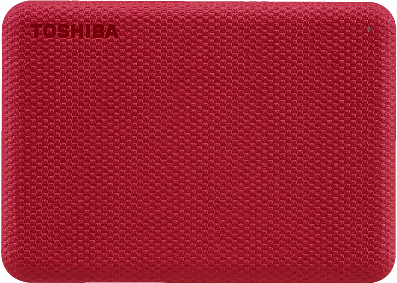 Ārējais cietais disks Toshiba Canvio Advance 1TB Red (HDTCA10ER3AA)