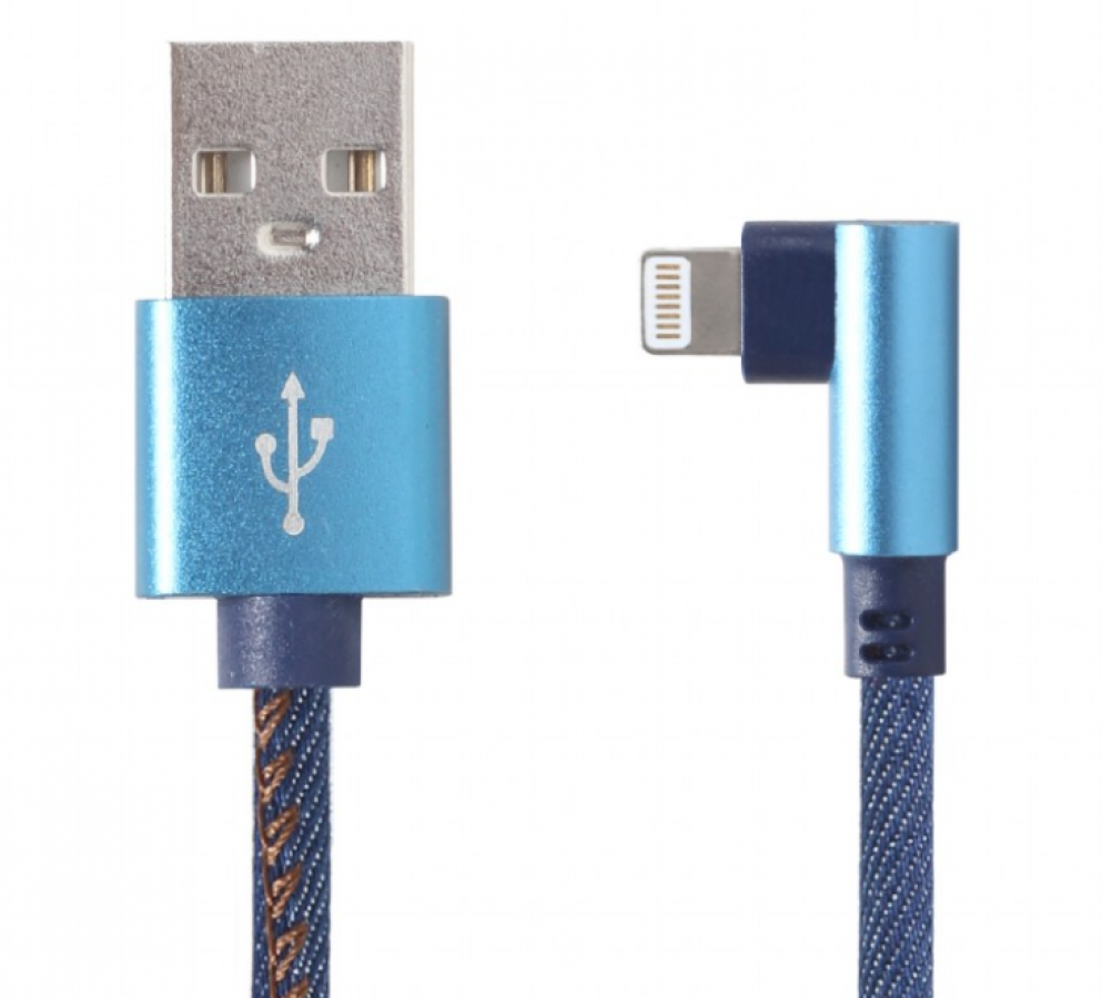 Gembird USB Male - Apple Lightning Male 1m Blue (CC-USB2J-AMLML-1M-BL)