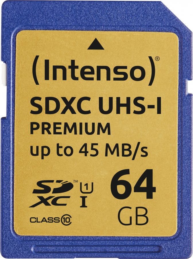 Intenso SDXC Premium 64GB (3421490)