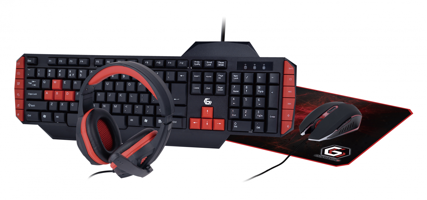 Gembird 4-in-1 Gaming kit (GGS-UMG4-02)