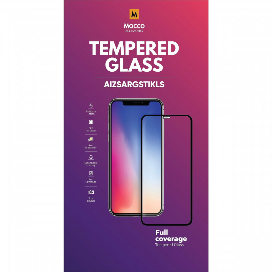 Mocco Full Face / Full Glue Tempered Glass Full Coveraged with Frame for Samsung Galaxy A42 5G Black (MO-5D-A425G-BK)