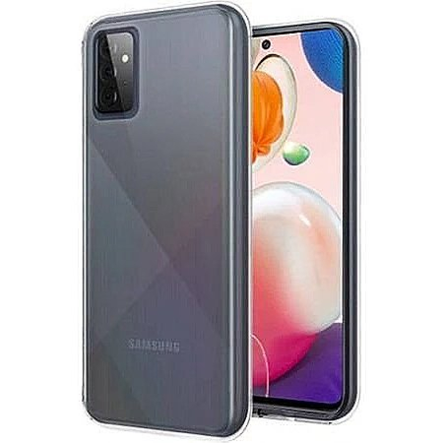 Mocco Ultra Back Case 1mm Silicone Case for Samsung Galaxy A72 5G Transparent (MO-BC-1MM-SA-A72-TR)
