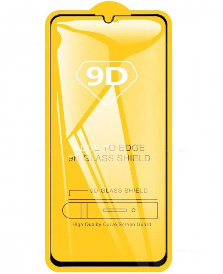 RoGer Full Face 9D Tempered Glass Full Coverage with Frame for Huawei P30 Lite Black (RO-9D-HU-P30LI-BK)