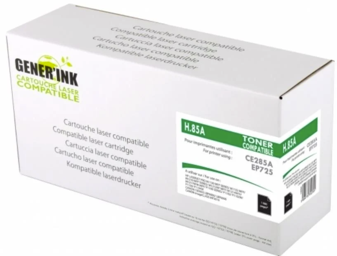 GenerInk CB435A / CB436A / CE285A / CE278A HP / CANON Black (H.35/36/85A-GI-N)