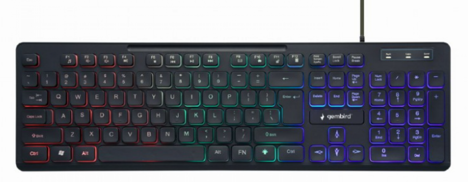 Gembird Rainbow Backlight (KB-UML-02)