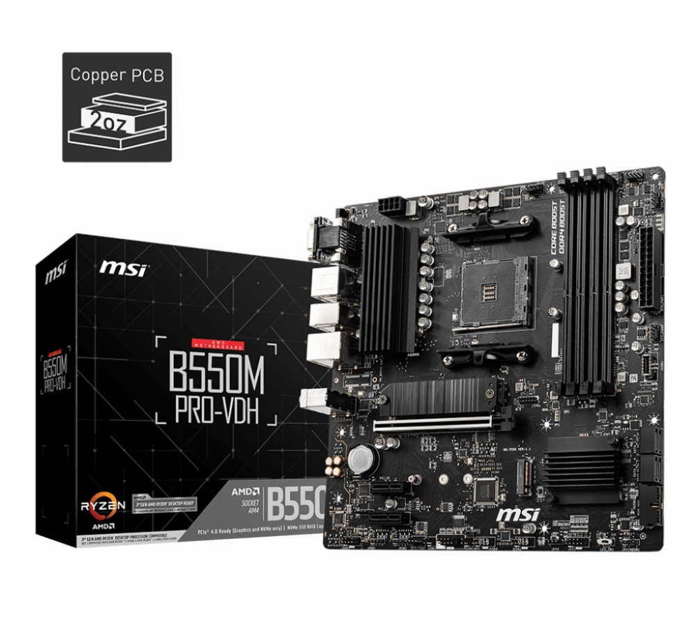 MSI B550M PRO-VDH (B550MPRO-VDH)