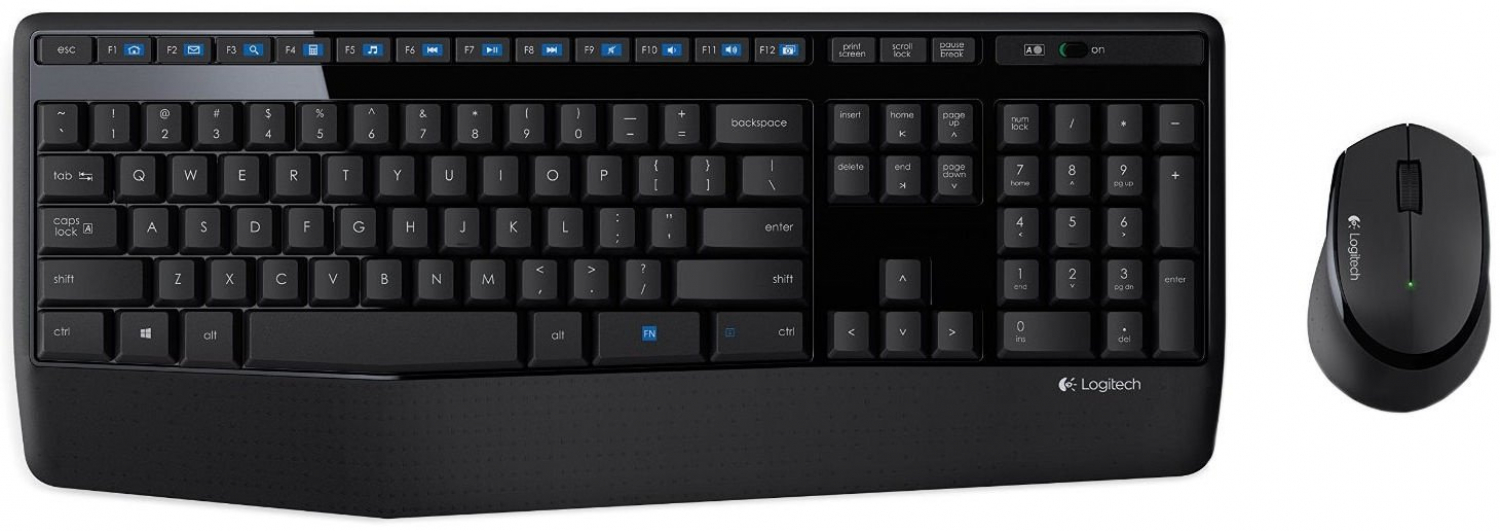 Logitech Wireless Combo MK345 Black (920-006489)