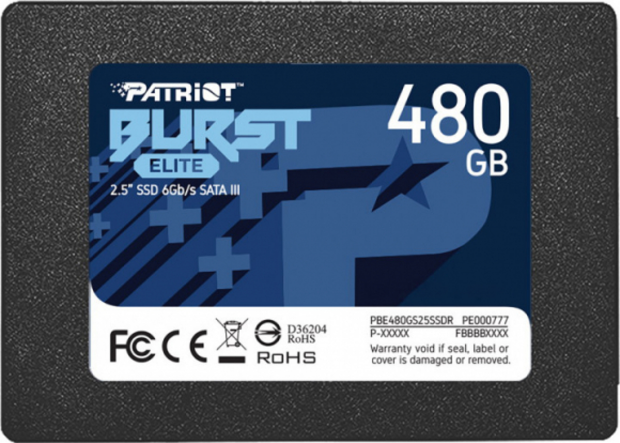 Patriot Memory Burst Elite 480GB (PBE480GS25SSDR)
