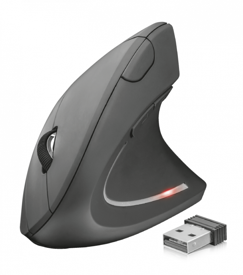 Computer mouse Trust Verto Ergonomic Black (22879)