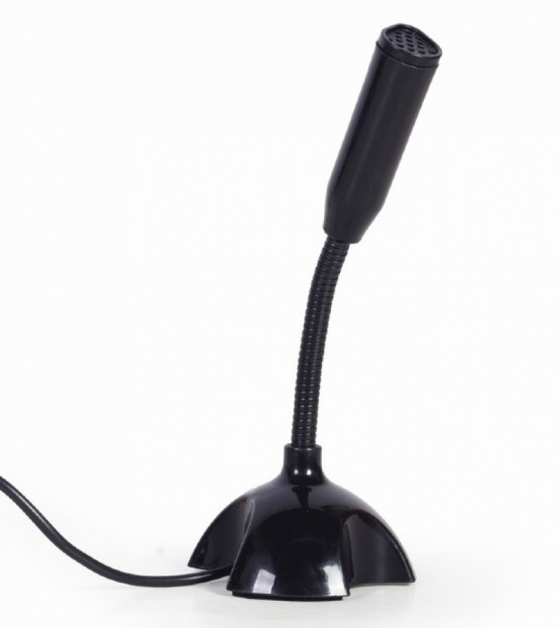 Galda mikrofons Gembird USB Black (MIC-DU-02)