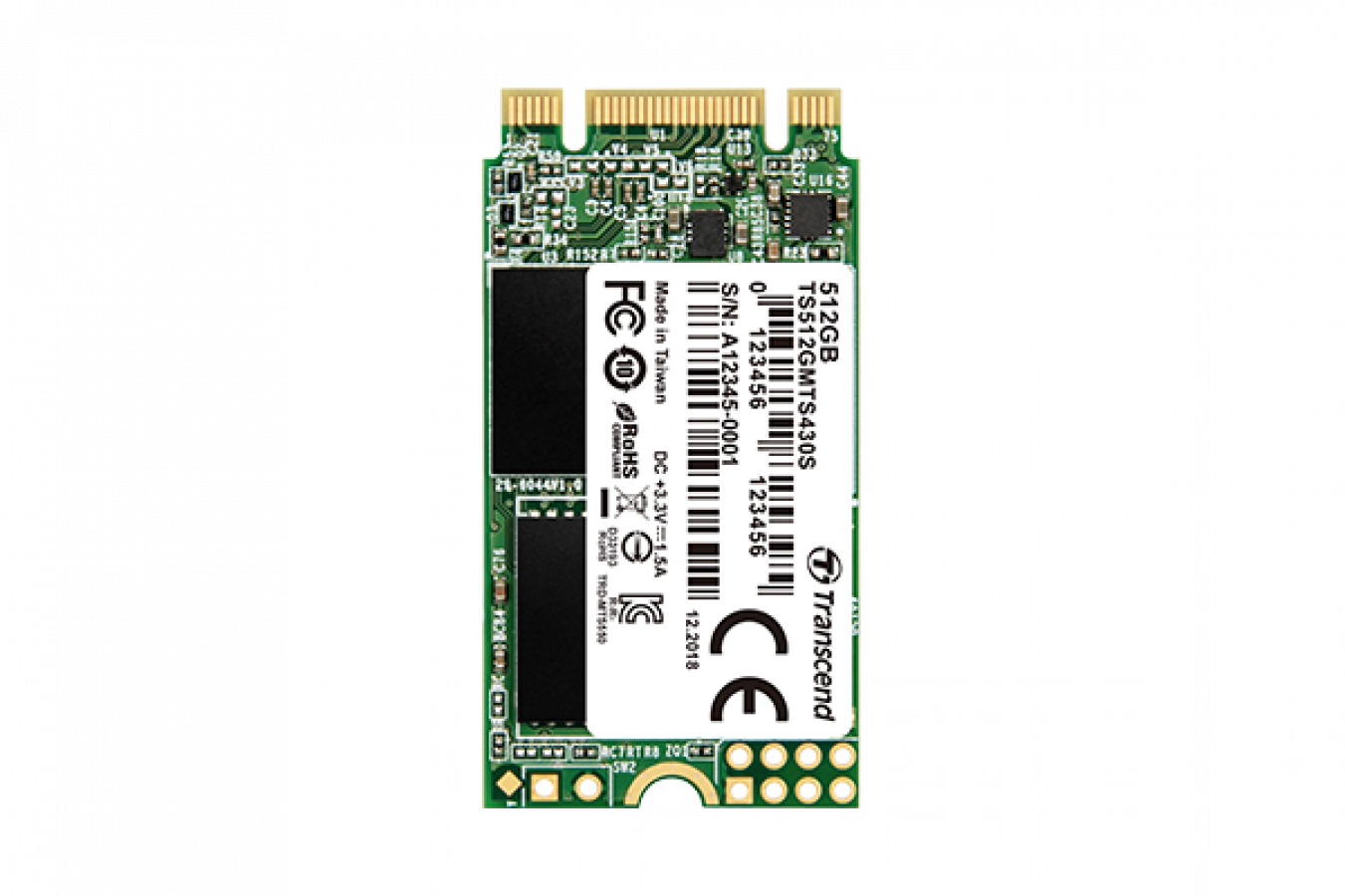 Transcend 430S 128GB (TS128GMTS430S)