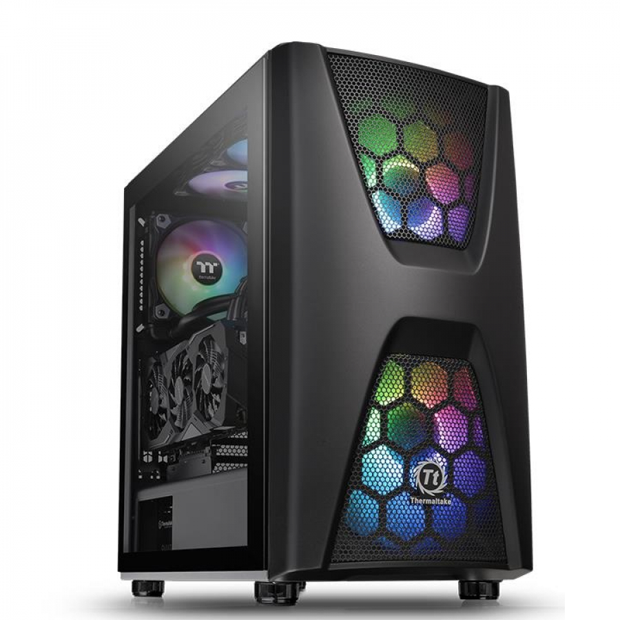 Thermaltake Commander C34 TG ARGB Edition Black (CA-1N5-00M1WN-00)
