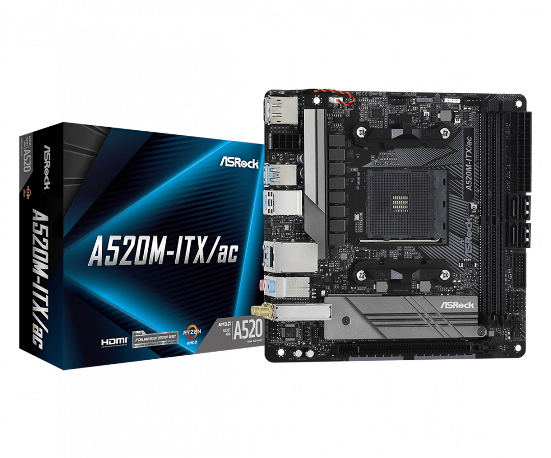 Asrock A520M-ITX/AC (A520M-ITX/AC)