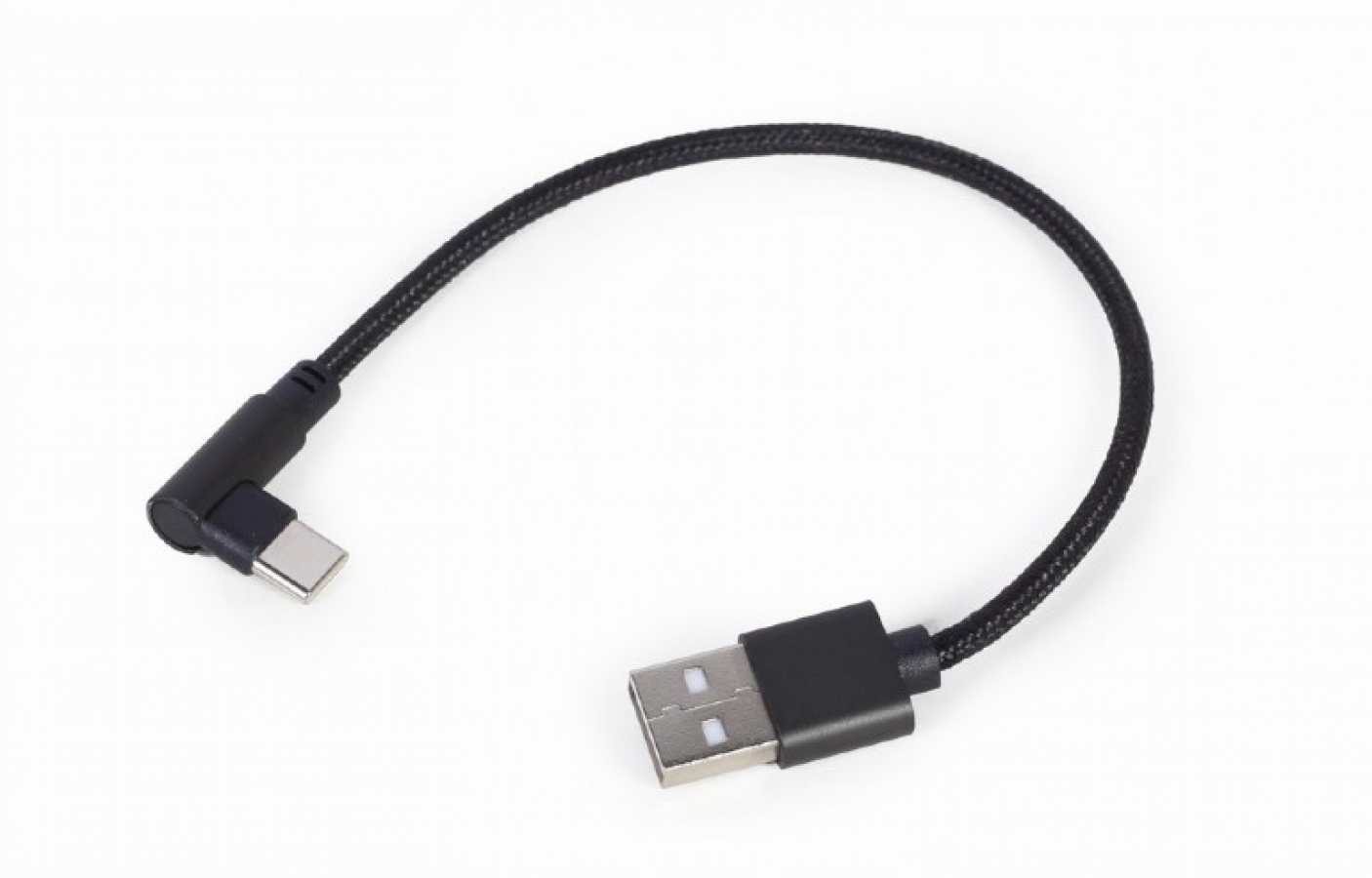 Gembird USB Type-C Male - USB Male 0.2m Black (CC-USB2-AMCML-0.2M)