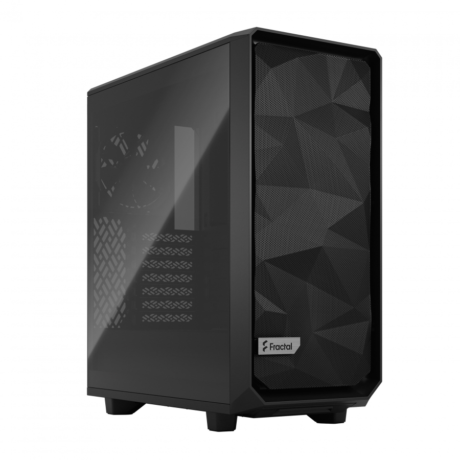 Fractal Design Meshify 2 Compact Light Tempered Glass Black (FD-C-MES2C-03)