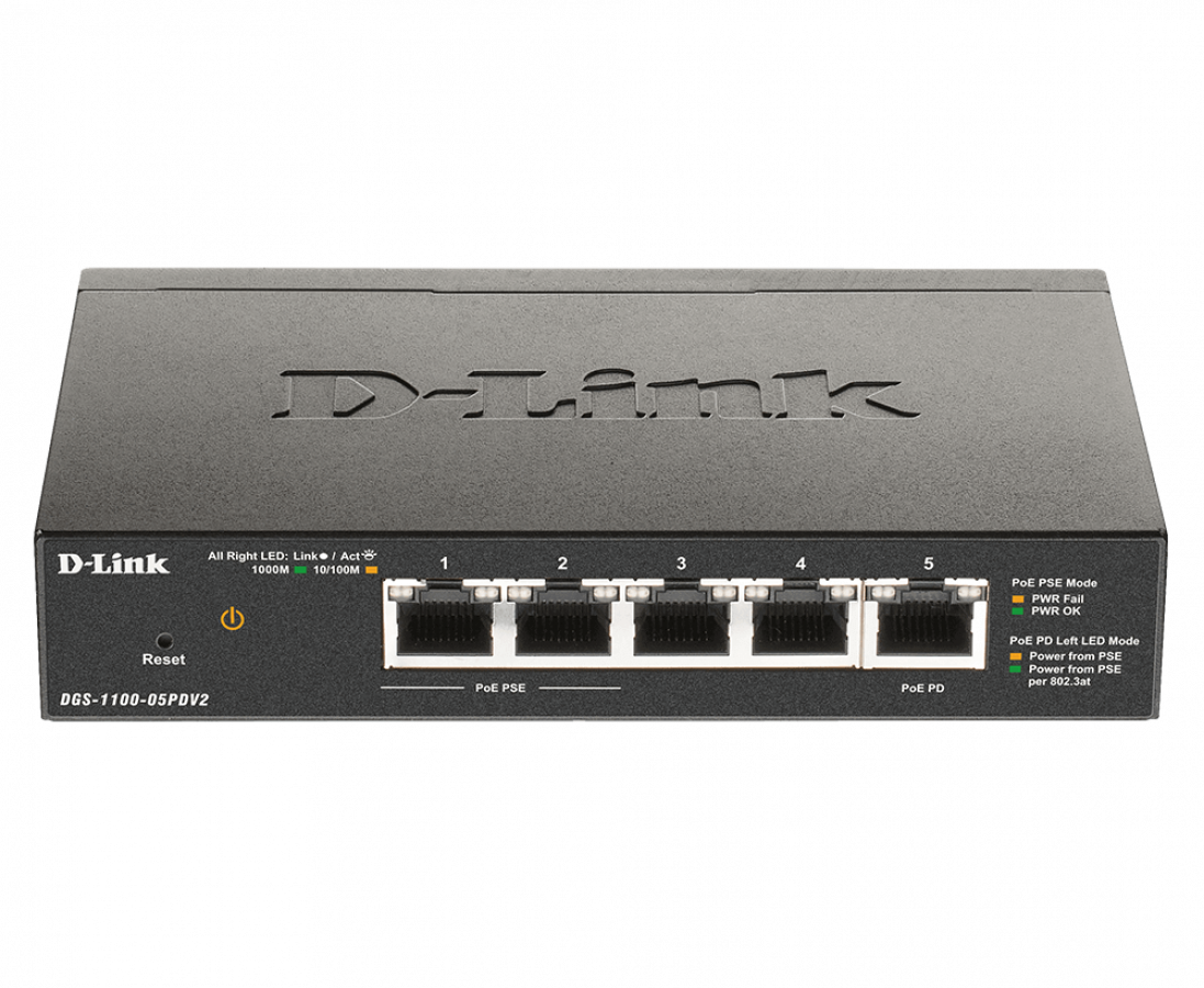 D-Link DGS-1100-05PD V2 (DGS-1100-05PDV2)