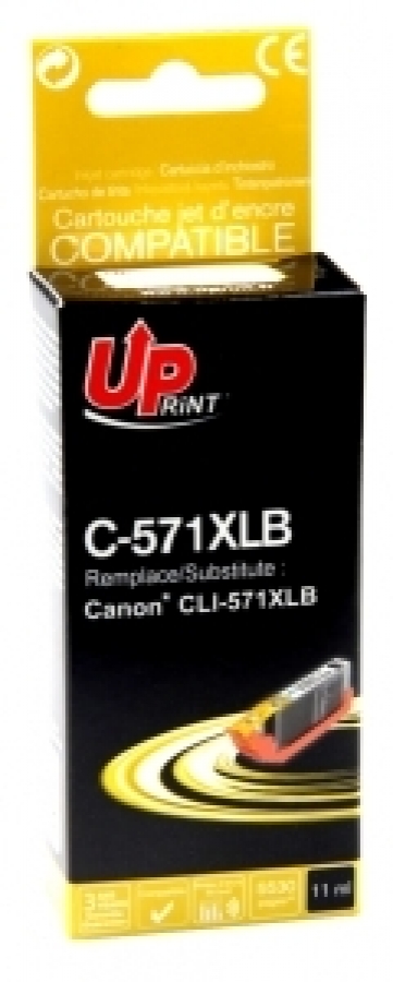 Tintes kārtridžs UPrint Canon 571XLB (C-571XLB-UP)
