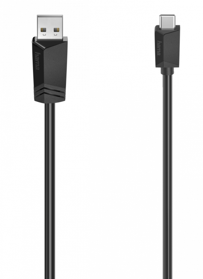 Hama USB Type-C Male - USB Male 1.5m Black (200652H)