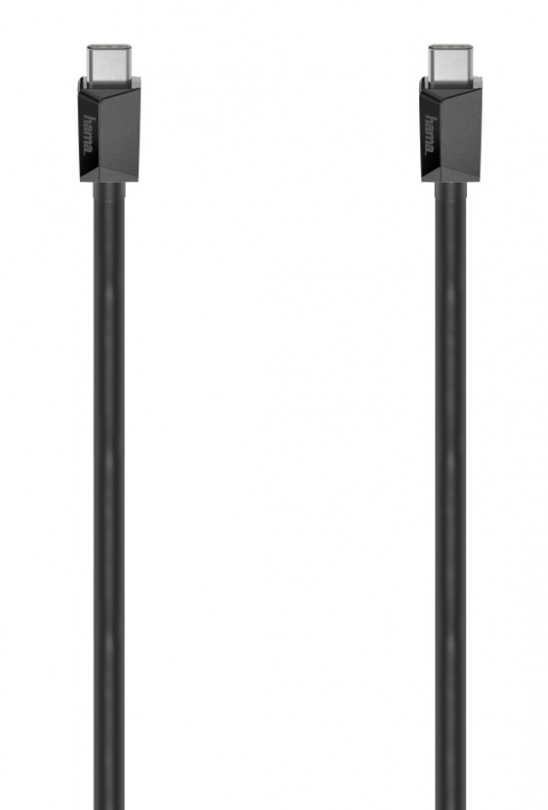 Hama USB Type-C Male - USB Type-C Male 1m Black 4K (200656H)