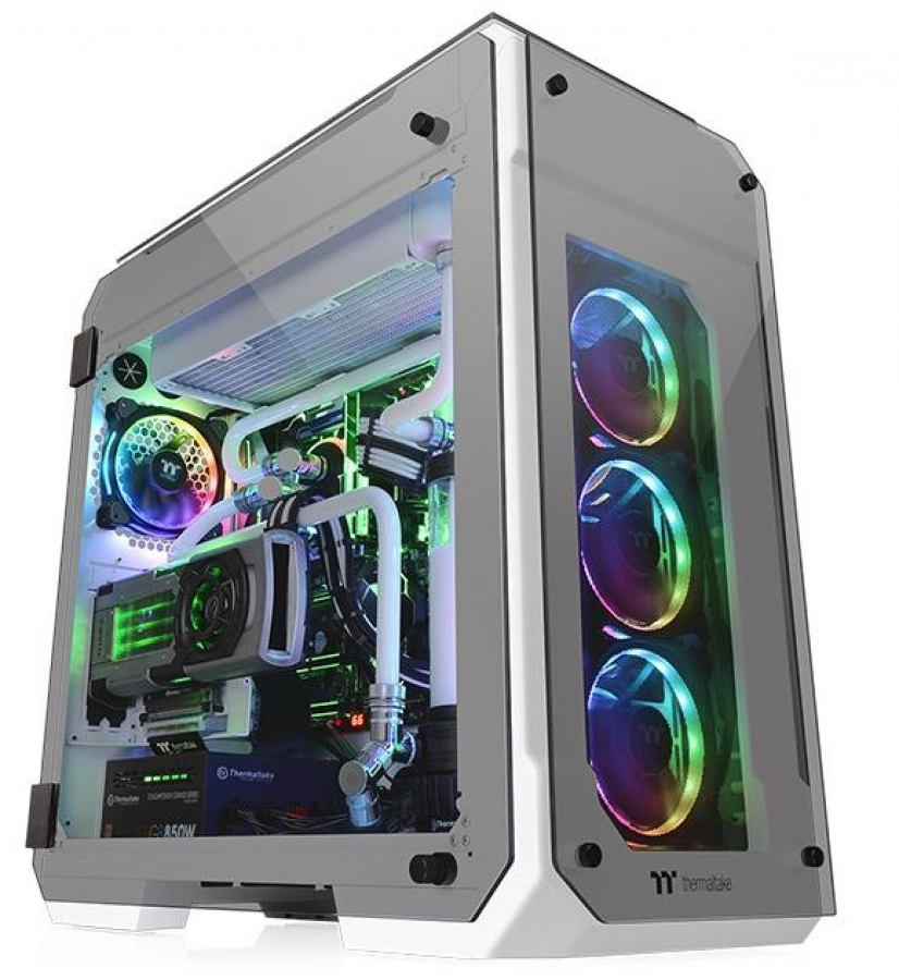 Thermaltake 71 Tempered Glass Snow Edition (CA-1I7-00F6WN-00)
