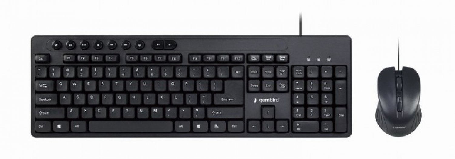 Gembird Multimedia Desktop Set Black (KBS-UM-04)