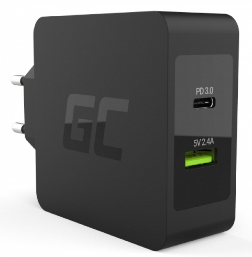 Green Cell CHAR10 USB-C Black (CHAR10)