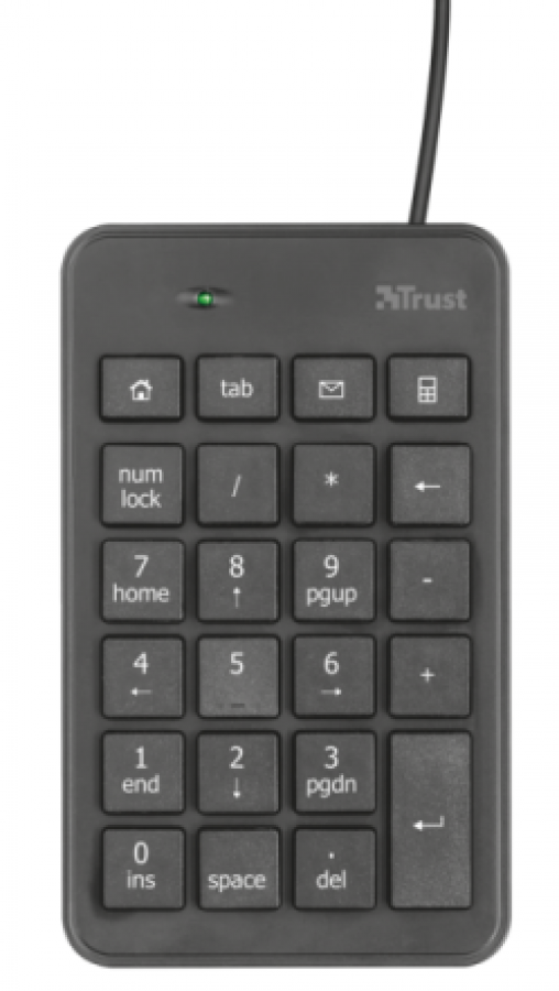 Klaviatūra Trust Xalas Black (22221)