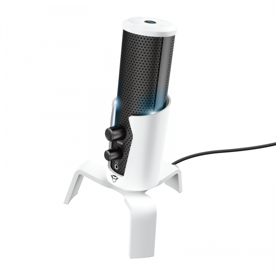 Mikrofons Trust GXT 258W FYRU White (24257)