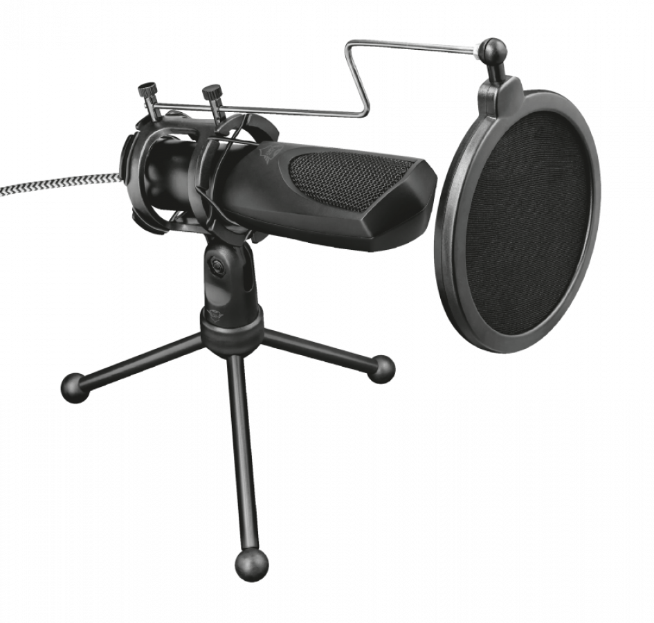 Mikrofons Trust GXT 232 MANTIS Black (22656)