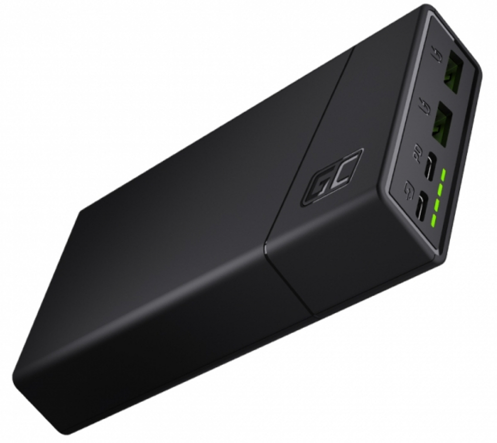 Green Cell GC PowerPlay20 20000mAh with Fast Charging Black (PBGC03)
