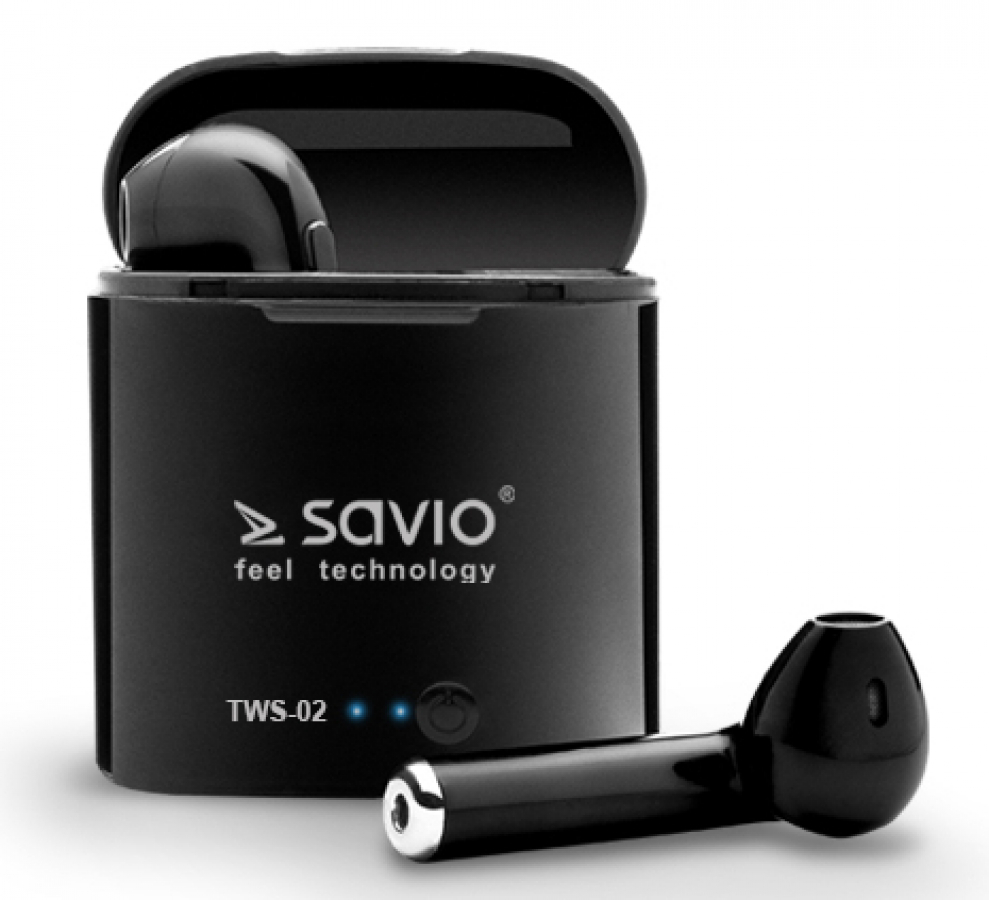 Savio TWS-02 Black (TWS-02)