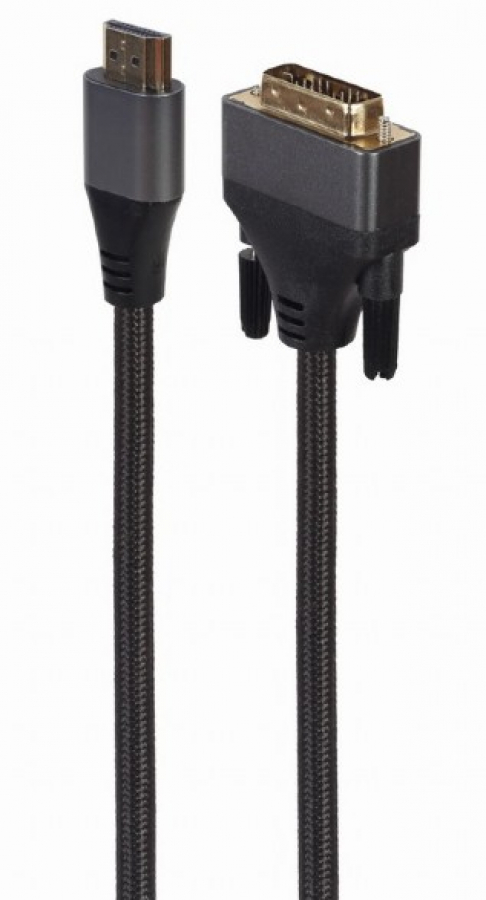 Gembird Premium Series HDMI Male - DVI Male 4K 1.8m (CC-HDMI-DVI-4K-6)