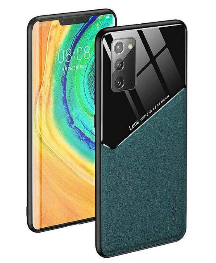 Mocco Lens Leather Back for Apple iPhone 12 Mini Green (MC-LC-APP-IP12MINI-GE)