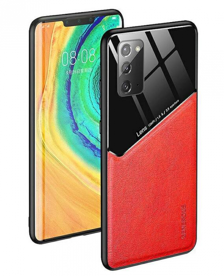 Mocco Lens Leather Back for Apple iPhone 11 Pro Max Red (MO-LC-AP-IP-11PRMAX-RE)