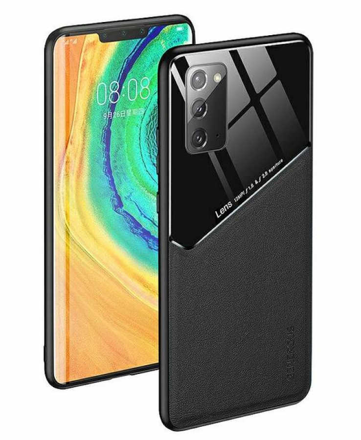 Mocco Lens Leather Back for Xiaomi Mi 11 Black (MO-LC-XIA-MI11-BK)
