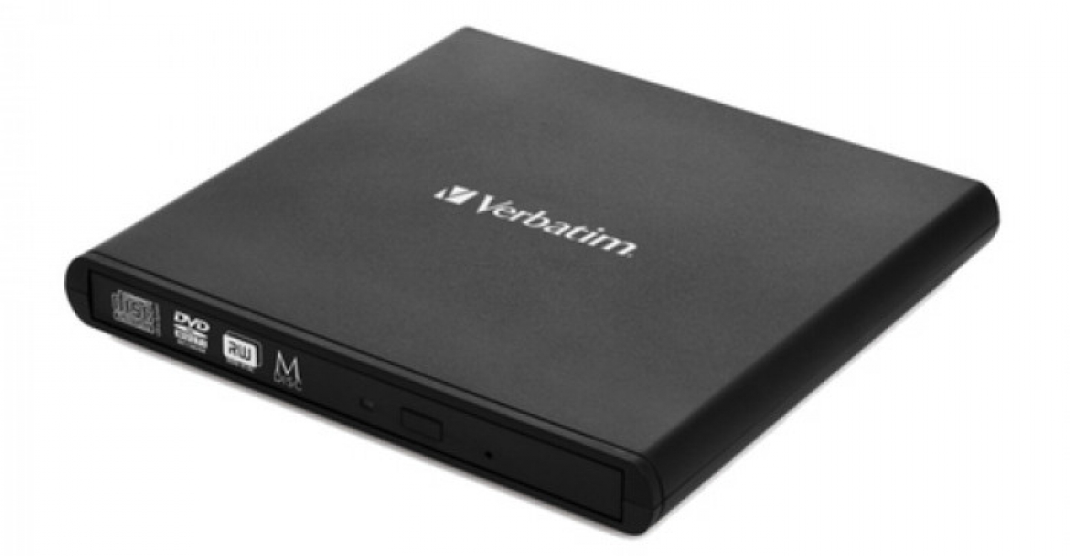 Verbatim External Slimline CD/ DVD Writer (53504V)