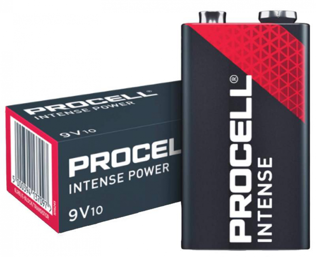Duracell ProCell Intense 6LR61 9V 10 pack (5000394137097)