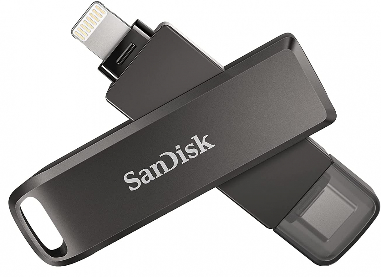 SanDisk iXpand Luxe 64GB USB Type-C - Lightning (SDIX70N-064G-GN6NN)