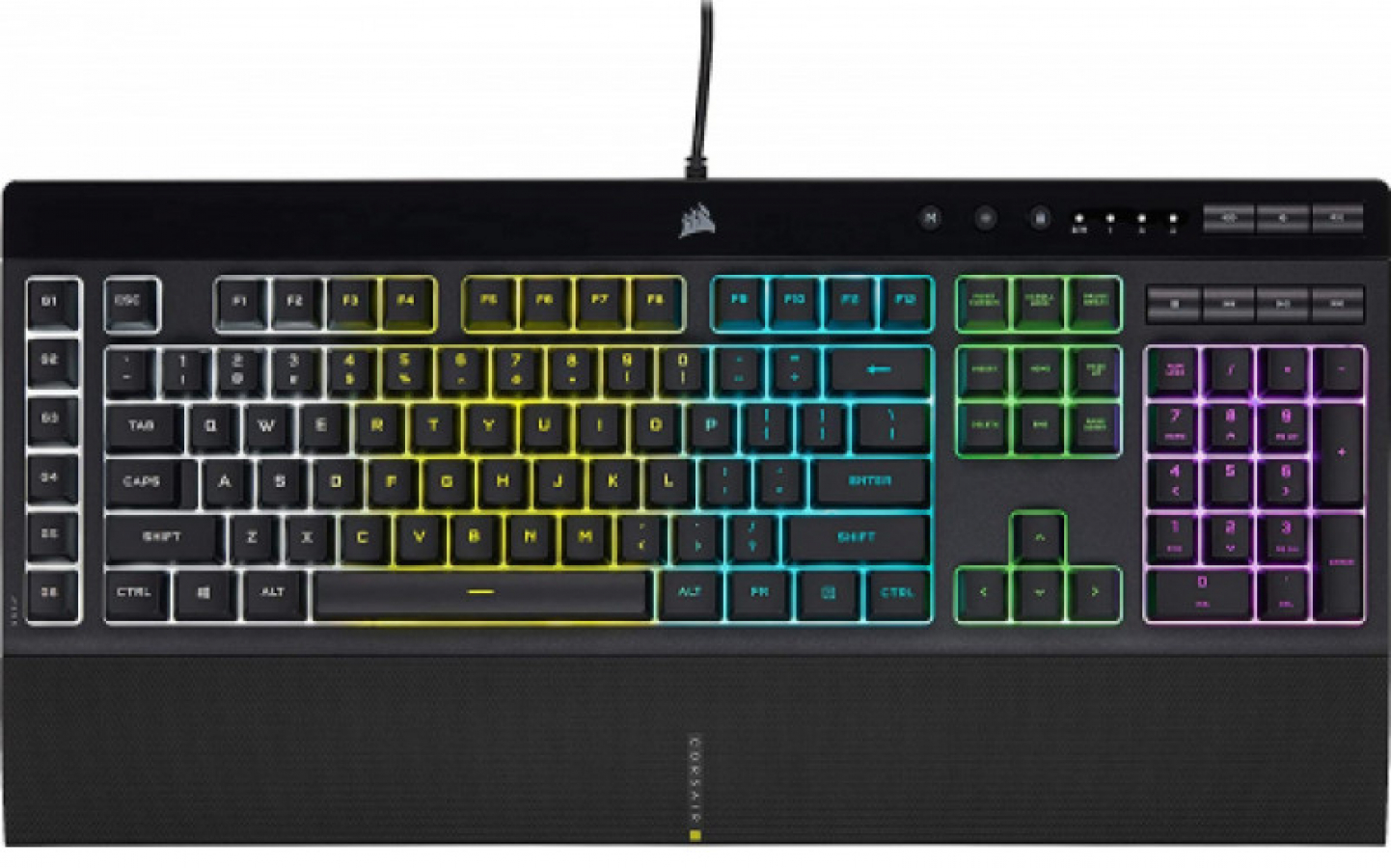 Corsair K55 RGB PRO Gaming Black (CH-9226765-NA)