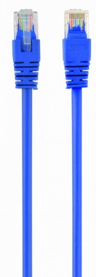 Gembird CAT5e UTP RJ45 Male - RJ45 Male 1m Blue (PP12-1M/B)