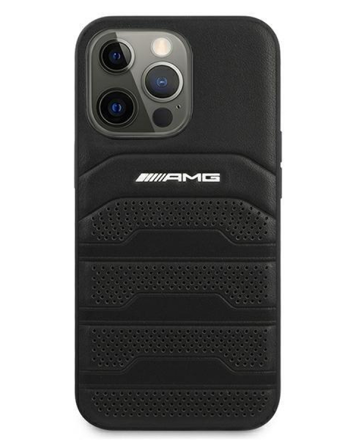 AMG AMHCP13LGSEBK Back Case for Apple iPhone 13 Pro Black (AMHCP13LGSEBK)