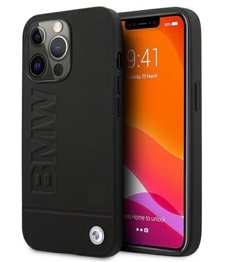 BMW Back Case for Apple iPhone 13 Pro Max Black (BMHCP13XSLLBK)