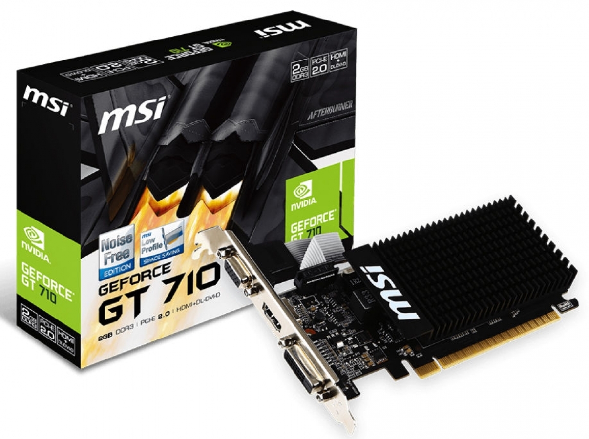 Videokarte MSI GeForce GT 710 GT 710 2GD3H LP (GT 710 2GD3H LP)