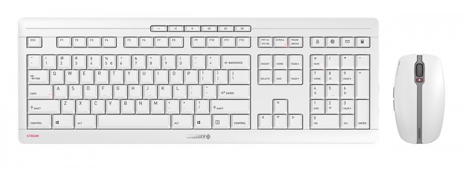 Cherry Stream Desktop Recharge Pale Grey US (JD-8560EU-0)