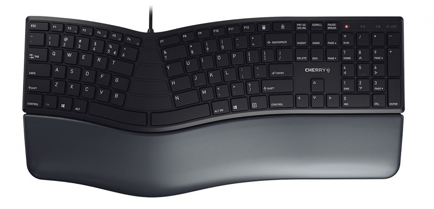 Cherry KC 4500 Ergo Black US (JK-4500EU-2)