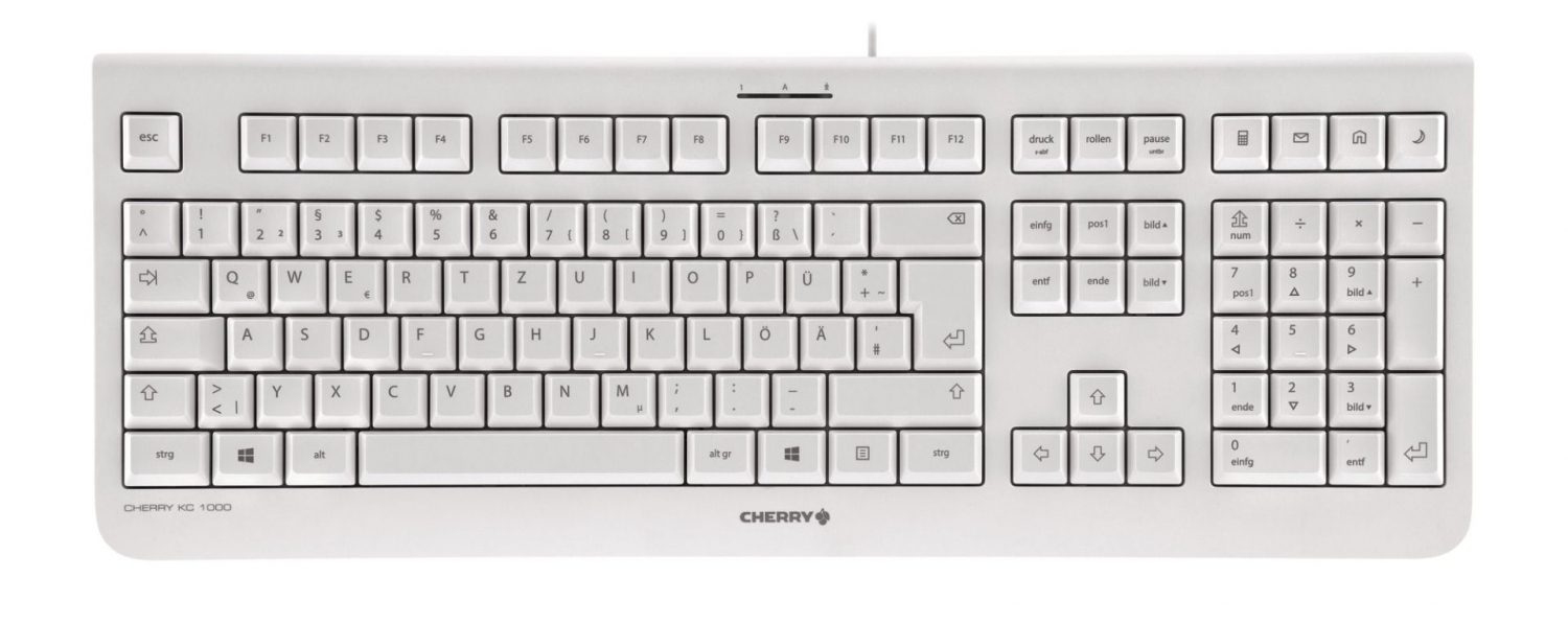 Cherry KC 1000 Pale Grey US (JK-0800EU-0)
